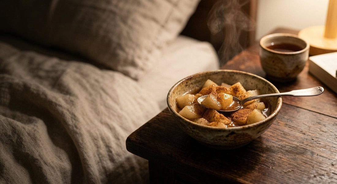 Settle In for the Evening: Valerian-Honey Pear Cup